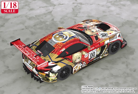 1/18 GOODSMILE RACING & TYPE-MOON RACING 2019 SPA24H Ver. GSC线上限定版