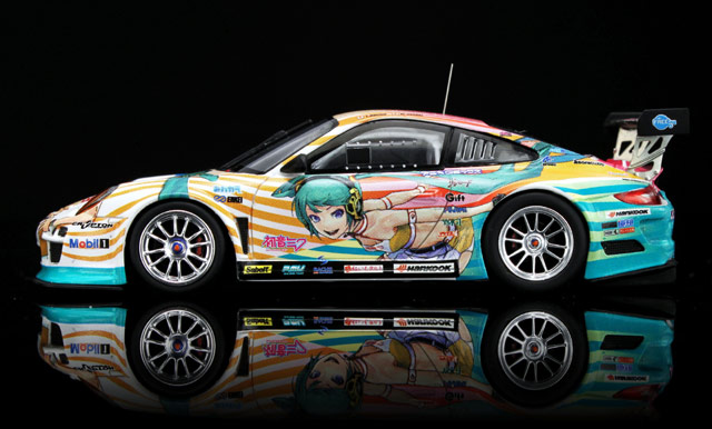 痛车 VOCALOID&GOOD SMILE Racing 初音未来 保时捷997 GT3 R - 2010 Season 