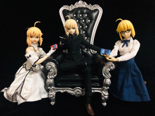 REAL ACTION HEROES #711 Fate/stay night [Unlimited Blade Works] SABER 私服 Ver.