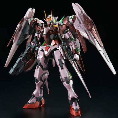 	PG 机动战士高达00 GN-0000 00高达 &GN-0000 00高达&GN-0000 + GNR-010 00斩击强化模组 Trans-Am模式