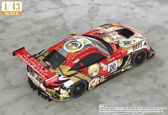 1/43 GOODSMILE RACING & TYPE-MOON RACING 2019 SPA24H Ver.