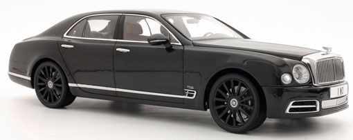 1/18 宾利 慕尚 W.O.  Mulliner 2018 黑色