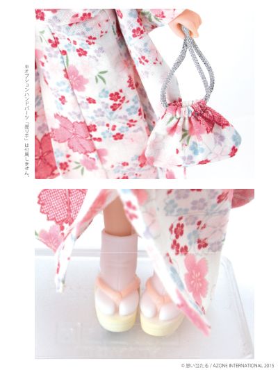 PureNeemo KIMONO Sahra - Sakura Pink (Sakura Nadeshiko) ~ 