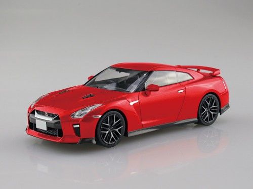 按扣套件No.7-E 日产NISSAN GT-R 活力红