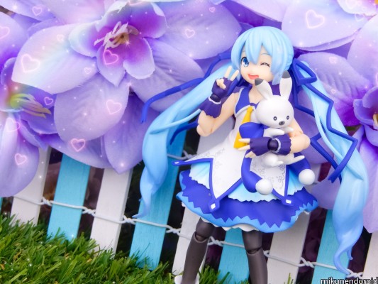 figma#EX-055 VOCALOID Rabbit Yukine &初音未来 Magical Snow ver.