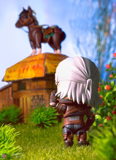 粘土人#907 巫师3 狂猎 杰洛特