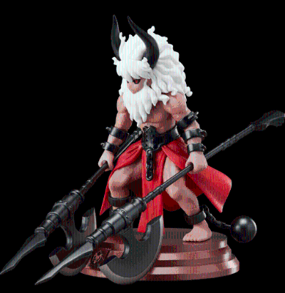 Fate/Grand Order 决斗收藏手办 Fate/Grand Order 阿斯忒里俄斯 Berserker 