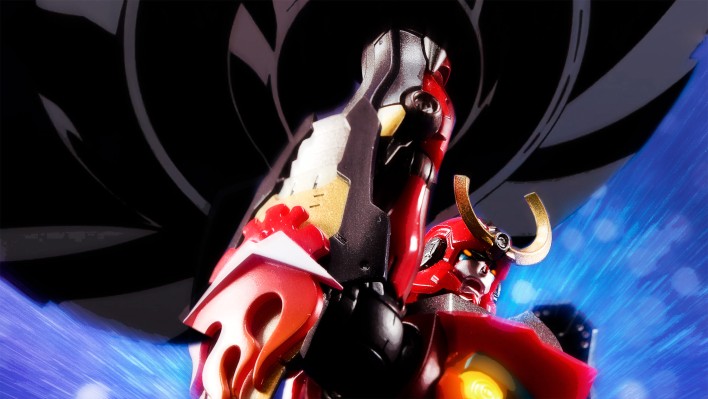 RIOBOT 04 天元突破 红莲螺岩 可动手办 （ライオボット）