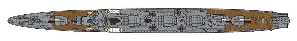 31460 1/700 水线系列  日本海军驱逐舰 岛风