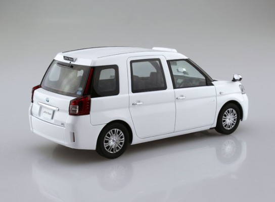The Model Car No.9 1/24 丰田 NTP10 JPN 出租车 '17 Super White II 