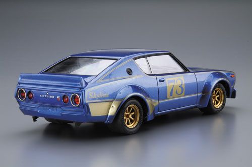 The Model Car No.48 1/24 尼桑 KPGC110 Maboroshi no kenmeri Racing #73 