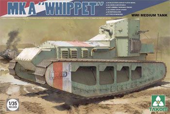 1/35 WWI 英国 Mark A 赛犬 中型坦克