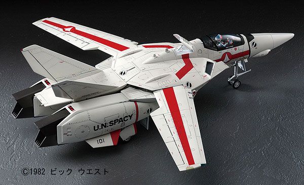 超時空要塞F 1/48 VF-1J/A Vermillion Platoon