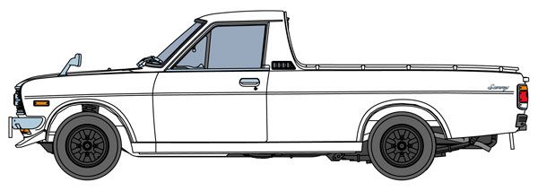 1/24 尼桑 Sunny Truck ＆Chin Spoiler
