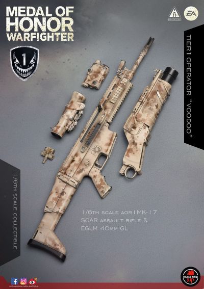 SS106 荣誉勋章 海豹突击队NAVY SEAL巫毒Voodoo