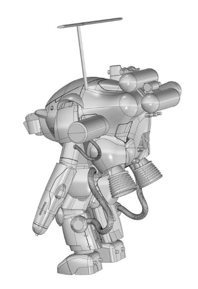 Maschinen Krieger 1/35 火球SG“入侵者”(2只套装)