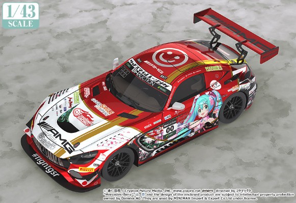 1/43 梅赛德斯-AMG Team GOOD SMILE 2019 SUZUKA 10HOURS ver.