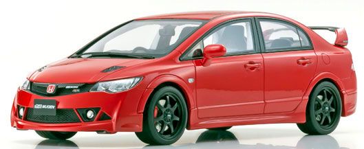 原创 1/18 武士系列 本田 Civic Mugen RR (红色)
