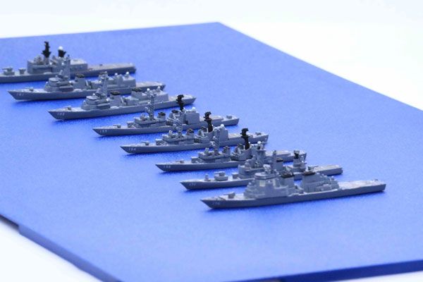 1/3000 军舰收集系列 No.34 日本 海上自卫队 第1护卫队群(1998年) 