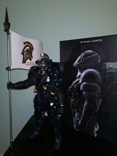 小岛工作室虚拟形象 1/6 黑色Ludens 千值练十周年纪念版