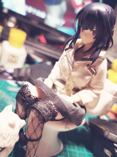 女高中生枫和马桶里的污迪