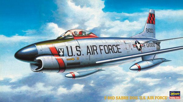 1/72 美国 F-86D 佩刀犬 “U.S.Air Force” 