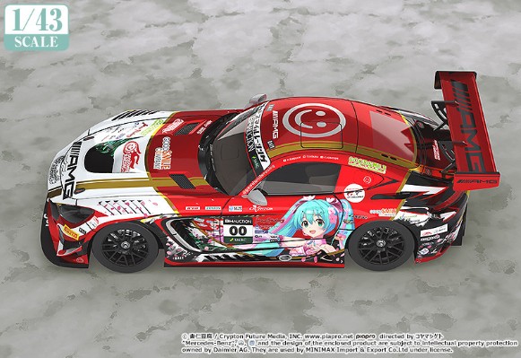 1/43 梅赛德斯-AMG Team GOOD SMILE 2019 SUZUKA 10HOURS ver.