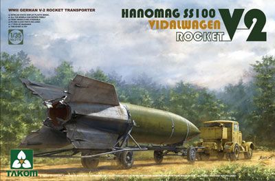 1/35 WW.II 德国 V2火箭＆SS100拖车 VIDALWAGEN
