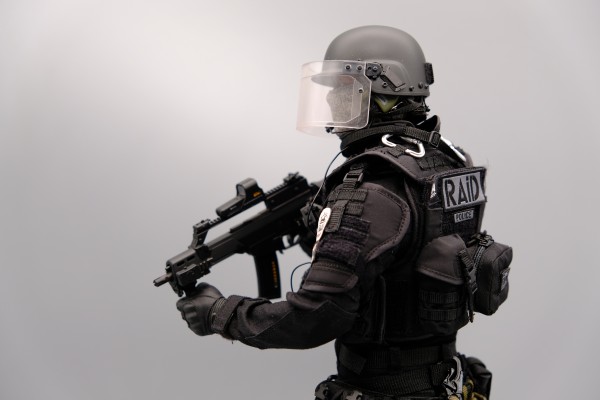 DAMTOYS 78061 1/6 法国特警 黑豹 RAID反恐突击队 巴黎