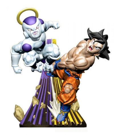 龙珠扭蛋 龙珠超 超复活篇 孙悟空&弗力萨 - 最终形态 