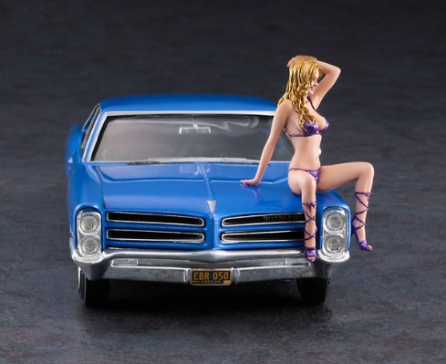 1/24 1966 美国 P型轿车＆金发女郎