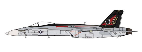 1/72 美国 F/A-18E 超级大黄蜂 “VFA-14 Tophatters CAG” 
