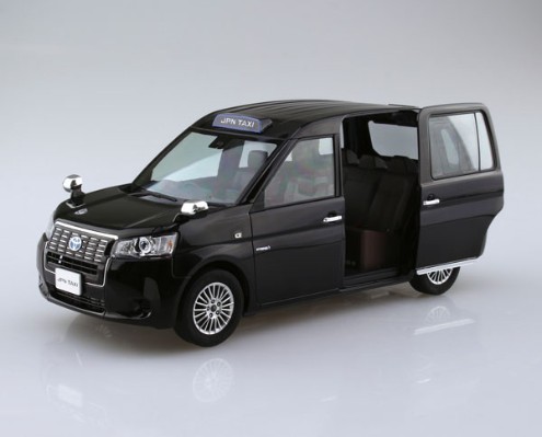 The Model Car No. SP 1/24 丰田 NTP10 JPN 出租车 '17 黑色