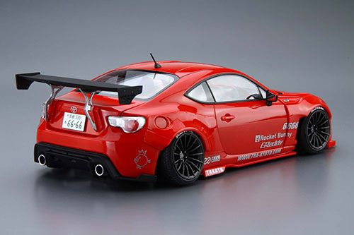 The Tuned Car No.1 1/24 ZN6 丰田 86 '12 GREDDY & ROCKET BUNNY ENKEI Ver.