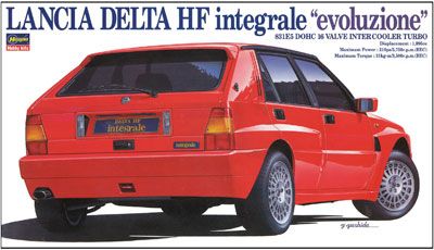 1/24 蓝旗亚 Delta HF Integrale Evoluzione