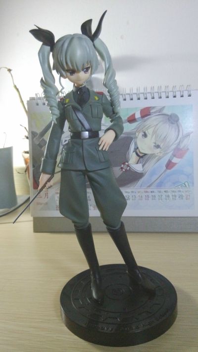 COMMANDER GIRLS COLLECTION 少女与战车 アンチョビ 电撃スペシャルVer.