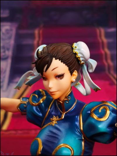 美少女雕像 街霸 V 春丽 Battle Costume
