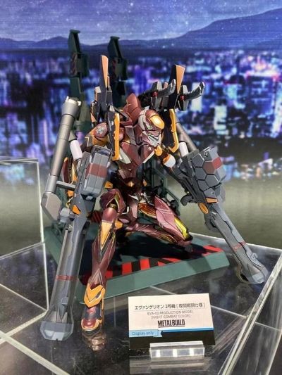 METAL BUILD 福音战士新剧场版 EVA2号机 夜战涂装