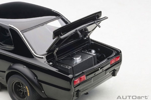 1/18 日产 Skyline GT-R (KPGC10) Racing 1972 黑色