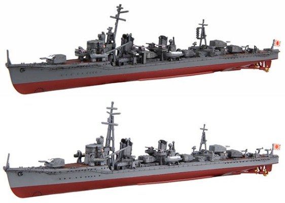 1/700 舰NEXT系列 No.10 日本海军夕云型驱逐舰 夕云/风云 (2艘套装) 首批限量版