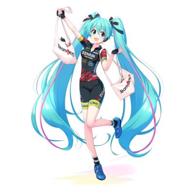 ESPRESTO est 配色与秀发 初音未来赛车女郎 赛车未来2019 右京车队女郎