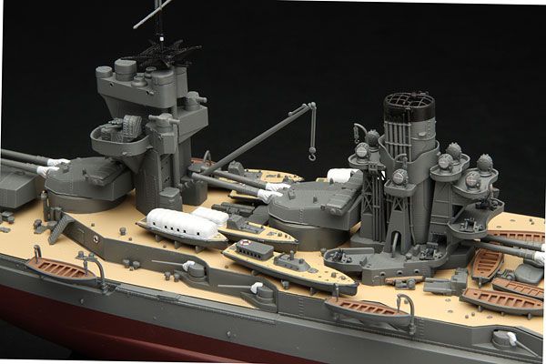 舰船模型系列 旧日本海军战列舰 山城 昭和18年（1943年）
