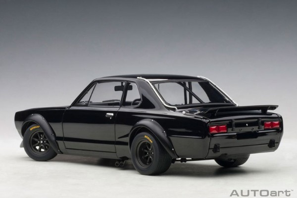 1/18 日产 Skyline GT-R (KPGC10) Racing 1972 黑色