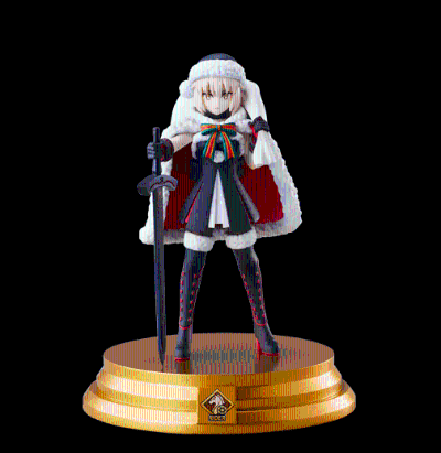 Fate/Grand Order 决斗收藏手办 Fate/Grand Order Saber Santa Alter 