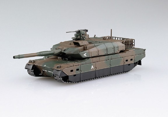 1/72 军模套件 No.16 日本陆上自卫队 10式主战坦克＆73式特大型半挂拖车