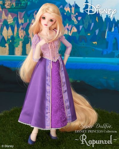 Super Dollfie 迪士尼公主 魔法奇缘 长发公主 乐佩
