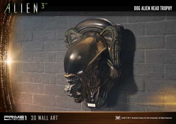 3D墙壁艺术 WAAL-03 异形3 异形狗 张口版