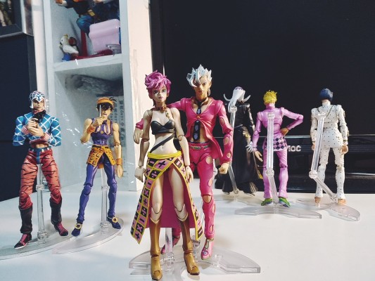 超像可动 JOJO的奇妙冒险 第五部 黄金之风 盖多·米斯达 与 性感手枪