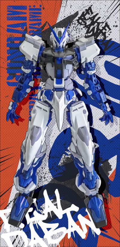 METAL BUILD  异端高达蓝色机（全武装）