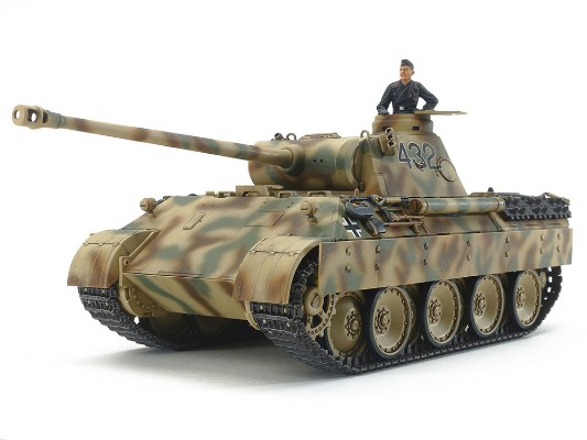32597 1/48 军用微型系列 德国 豹式 中型坦克 D型